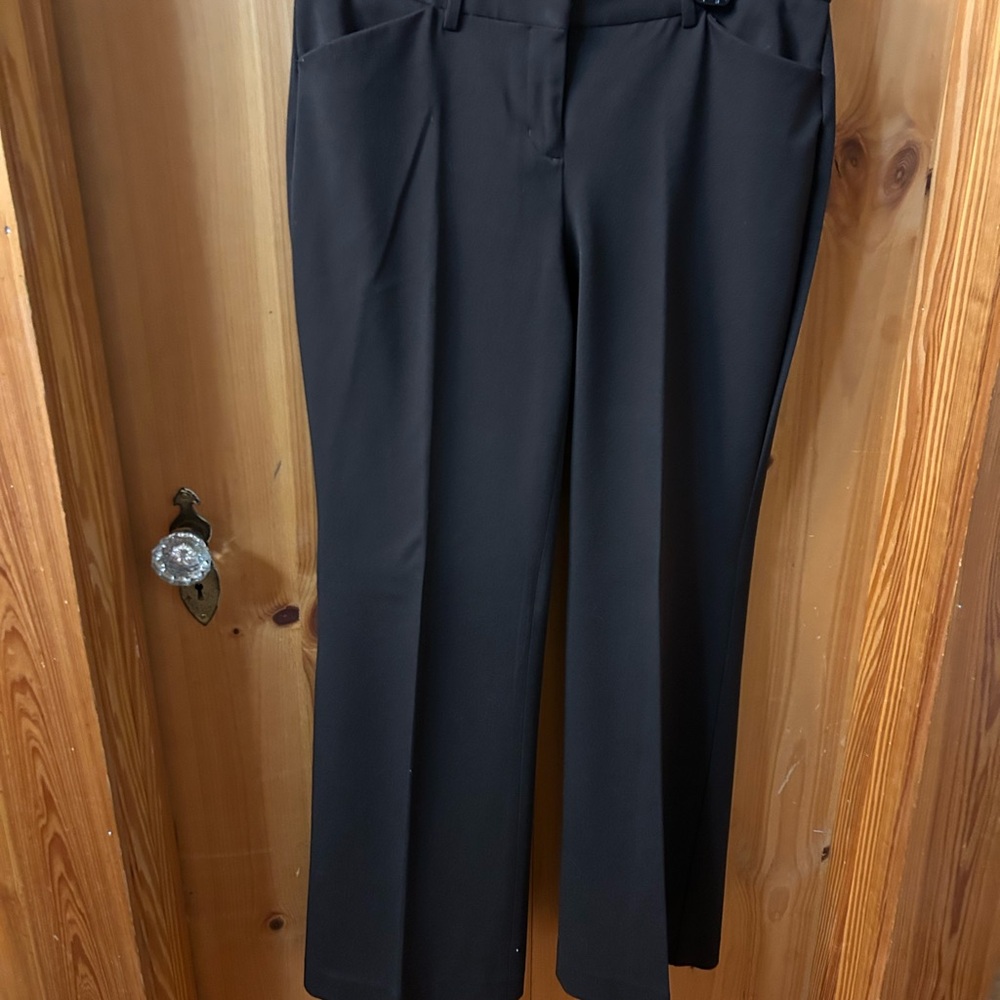 Express Chocolate Brown Wide-Leg Trousers